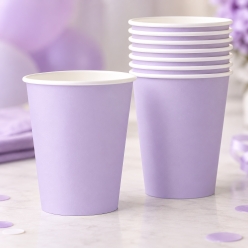 Lavender 9 oz Party Cups - 8 Pack